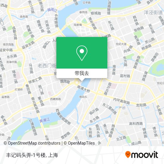 丰记码头弄-1号楼地图