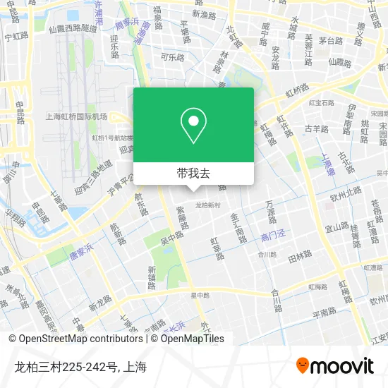 龙柏三村225-242号地图
