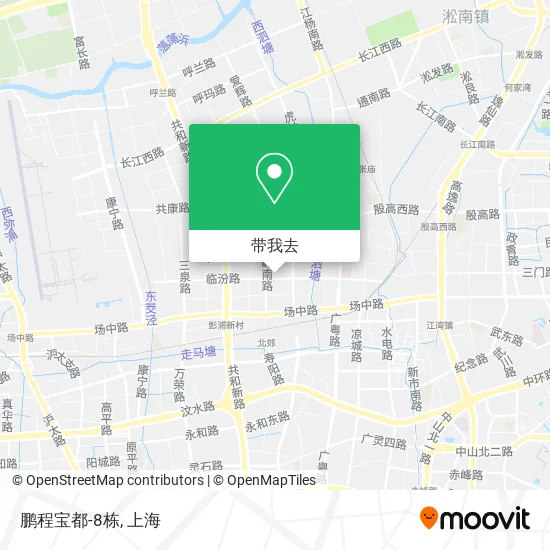 鹏程宝都-8栋地图