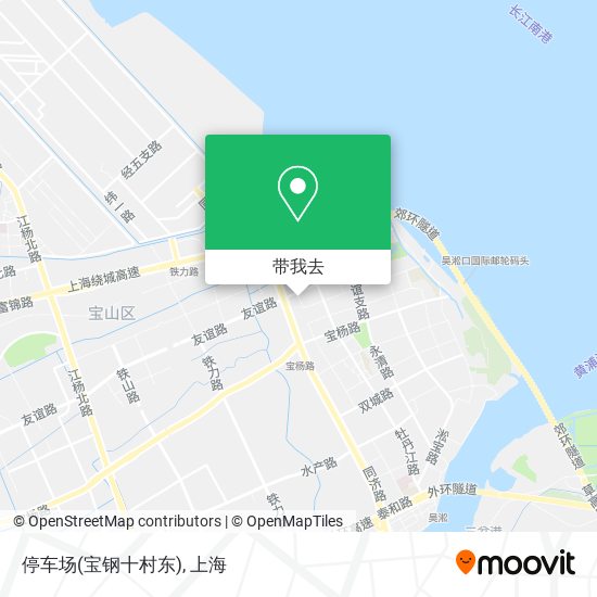 停车场(宝钢十村东)地图