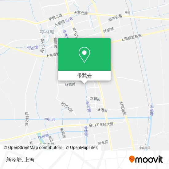 新泾塘地图