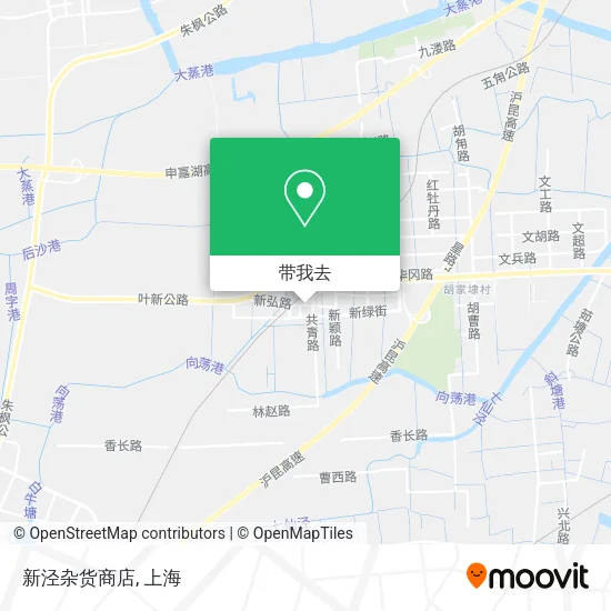 新泾杂货商店地图