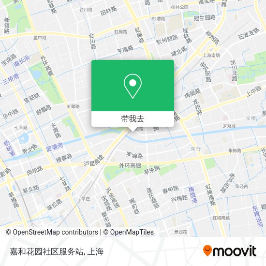嘉和花园社区服务站地图