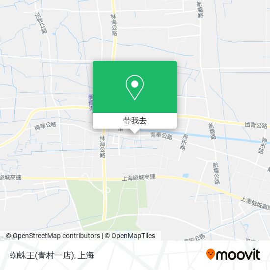 蜘蛛王(青村一店)地图