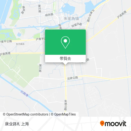 康业路8地图