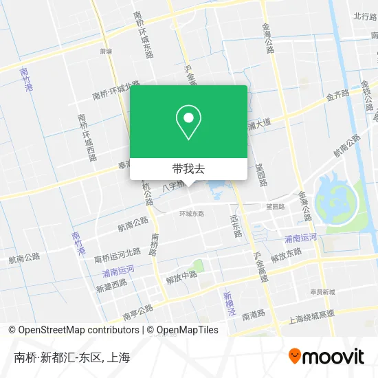 南桥·新都汇-东区地图
