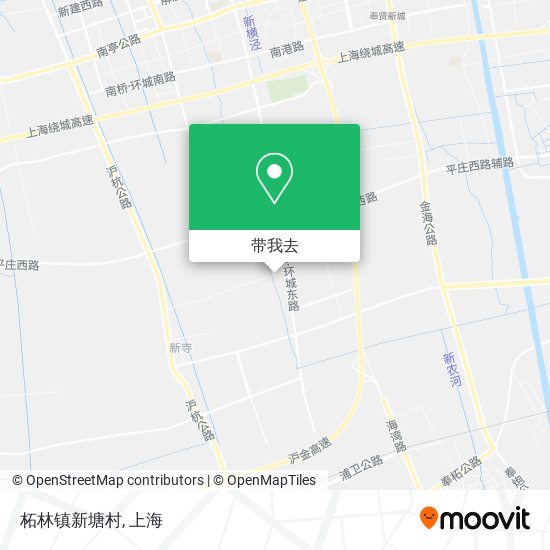 柘林镇新塘村地图