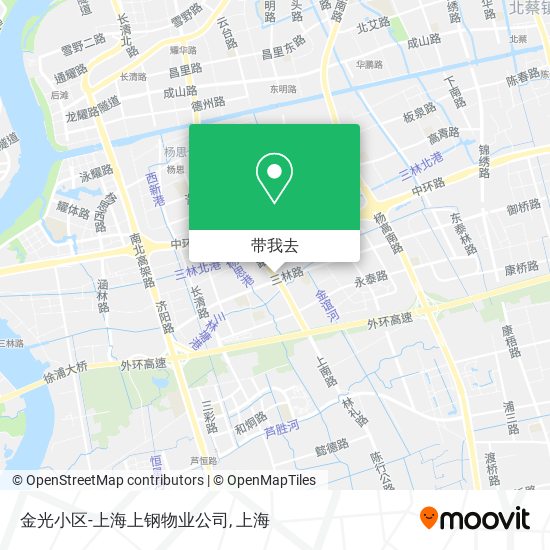 金光小区-上海上钢物业公司地图