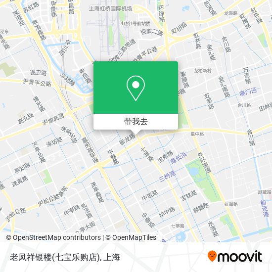 老凤祥银楼(七宝乐购店)地图