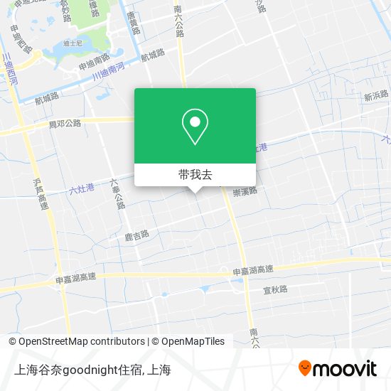 上海谷奈goodnight住宿地图