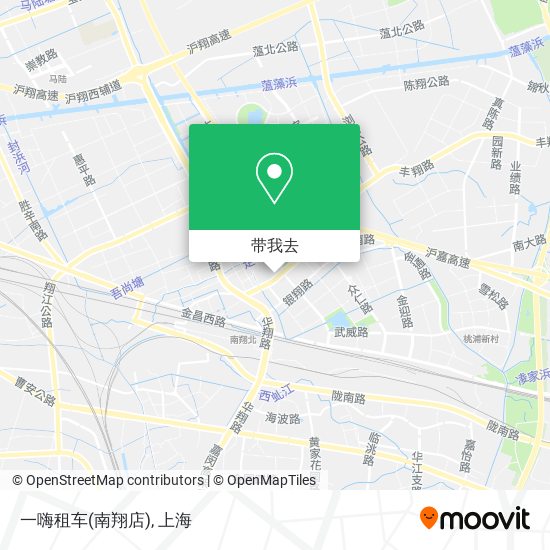 一嗨租车(南翔店)地图