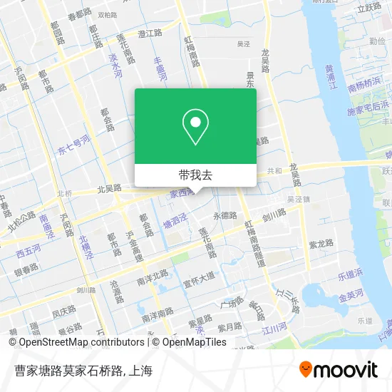 曹家塘路莫家石桥路地图