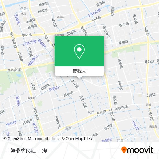 上海品牌皮鞋地图