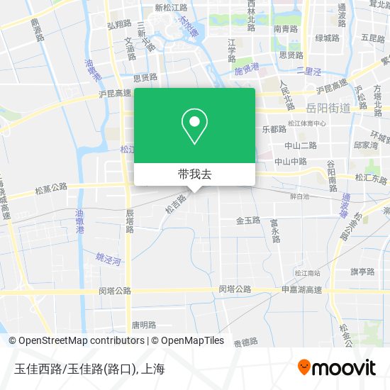 玉佳西路/玉佳路(路口)地图