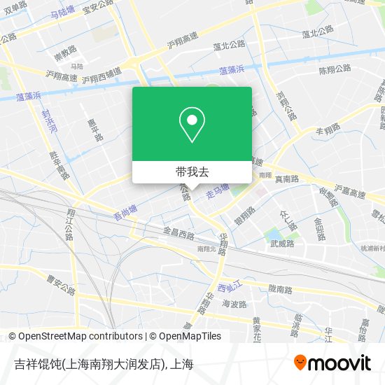 吉祥馄饨(上海南翔大润发店)地图