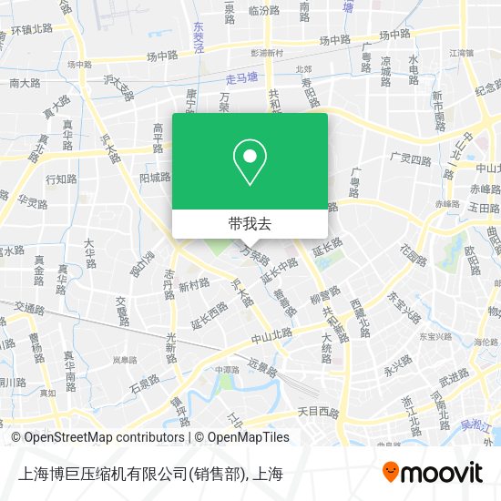 上海博巨压缩机有限公司(销售部)地图