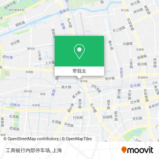 工商银行内部停车场地图