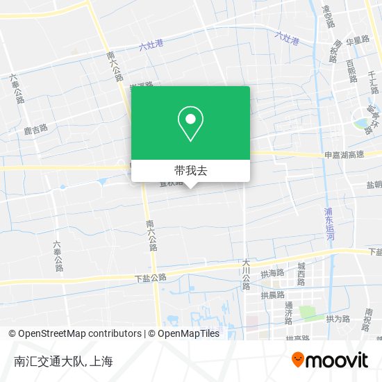 南汇交通大队地图