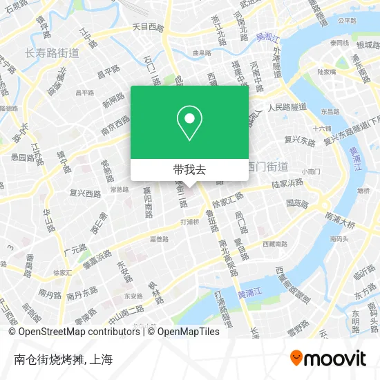 南仓街烧烤摊地图