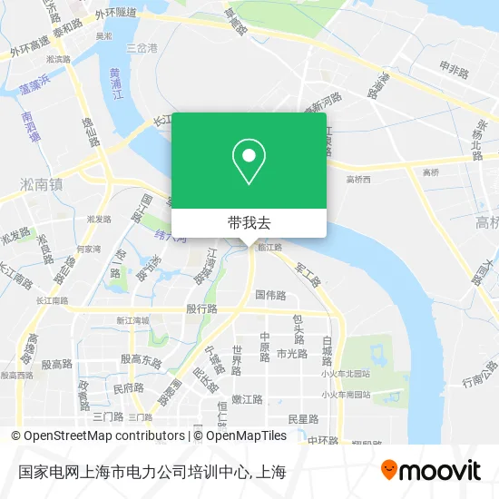 国家电网上海市电力公司培训中心地图