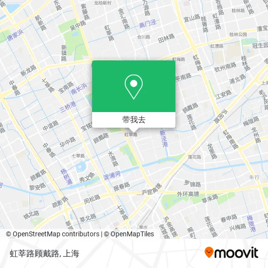 虹莘路顾戴路地图