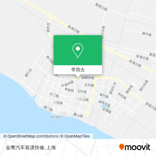 金鹰汽车装潢快修地图