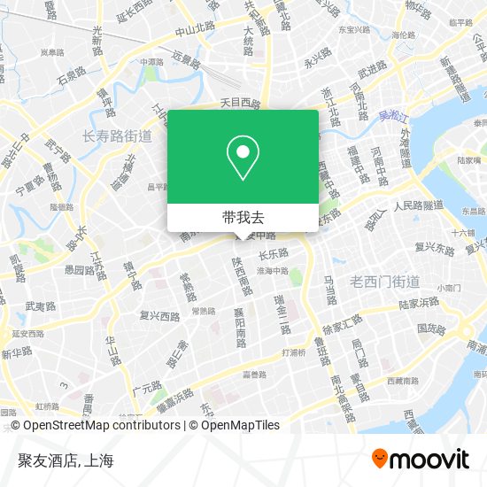 聚友酒店地图