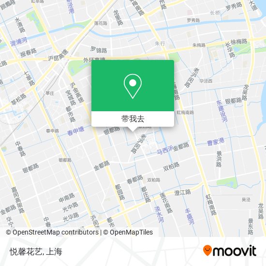 悦馨花艺地图