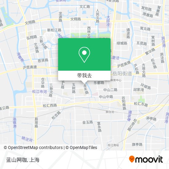 蓝山网咖地图