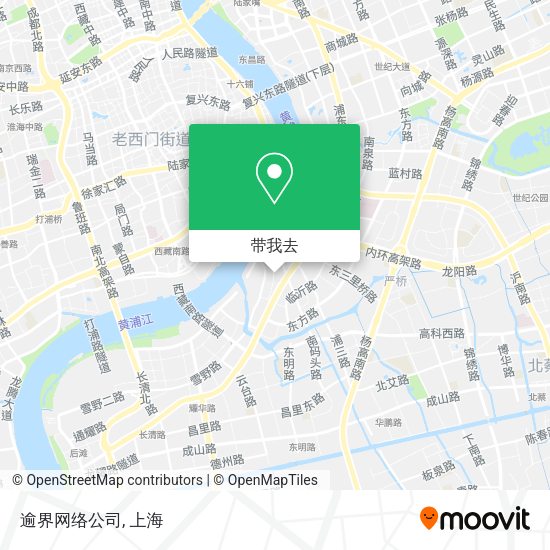 逾界网络公司地图