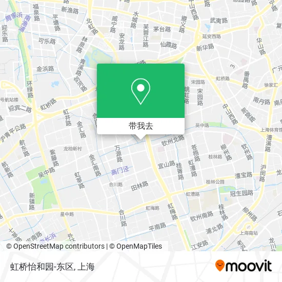 虹桥怡和园-东区地图