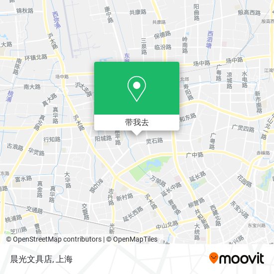 晨光文具店地图