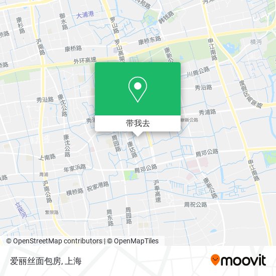 爱丽丝面包房地图