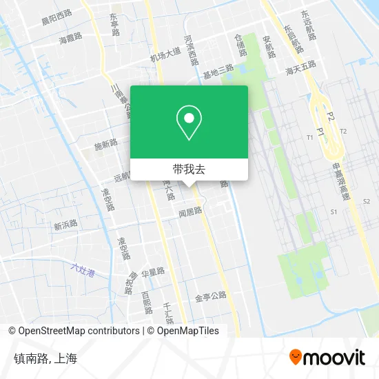 镇南路地图