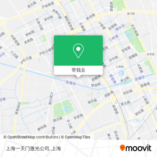 上海一天门激光公司地图