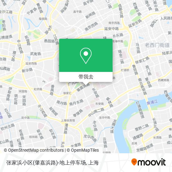 张家浜小区(肇嘉浜路)-地上停车场地图