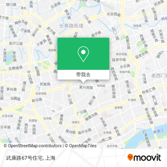 武康路67号住宅地图