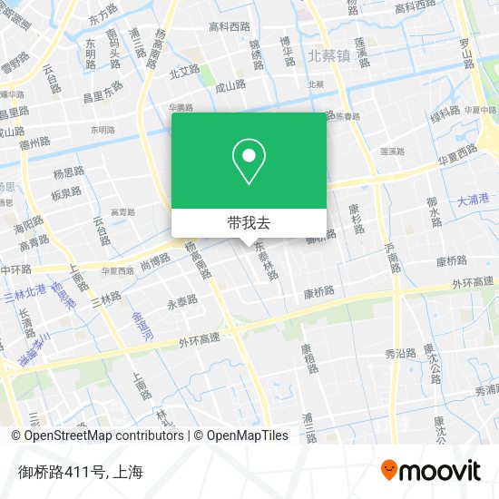 御桥路411号地图
