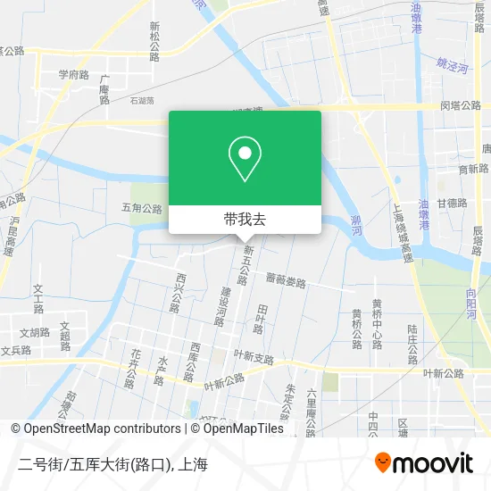 二号街/五厍大街(路口)地图