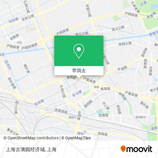 上海古漪园经济城地图