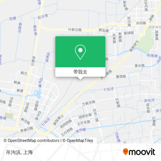 吊沟浜地图