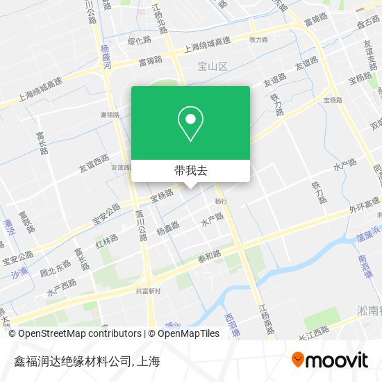 鑫福润达绝缘材料公司地图