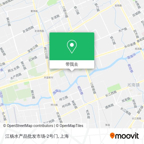 江杨水产品批发市场-2号门地图