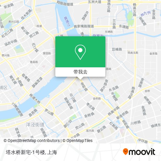 塔水桥新宅-1号楼地图