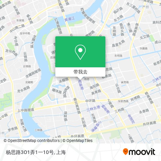 杨思路3O1弄1一10号地图