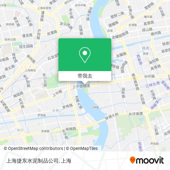 上海捷东水泥制品公司地图