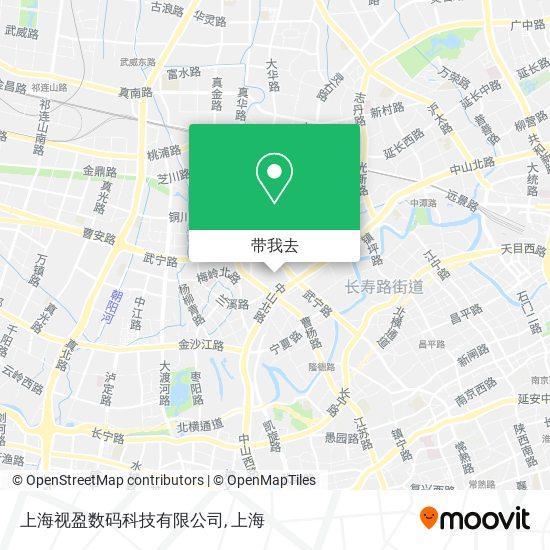 上海视盈数码科技有限公司地图