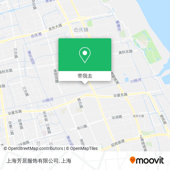 上海芳居服饰有限公司地图