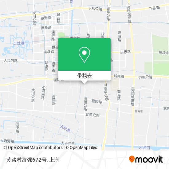 黄路村富强672号地图