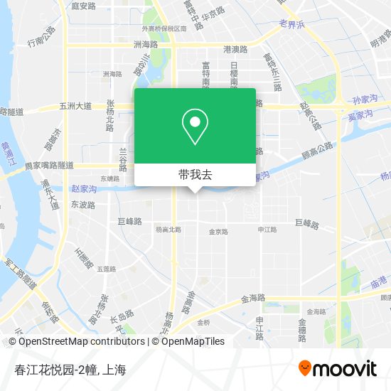 春江花悦园-2幢地图